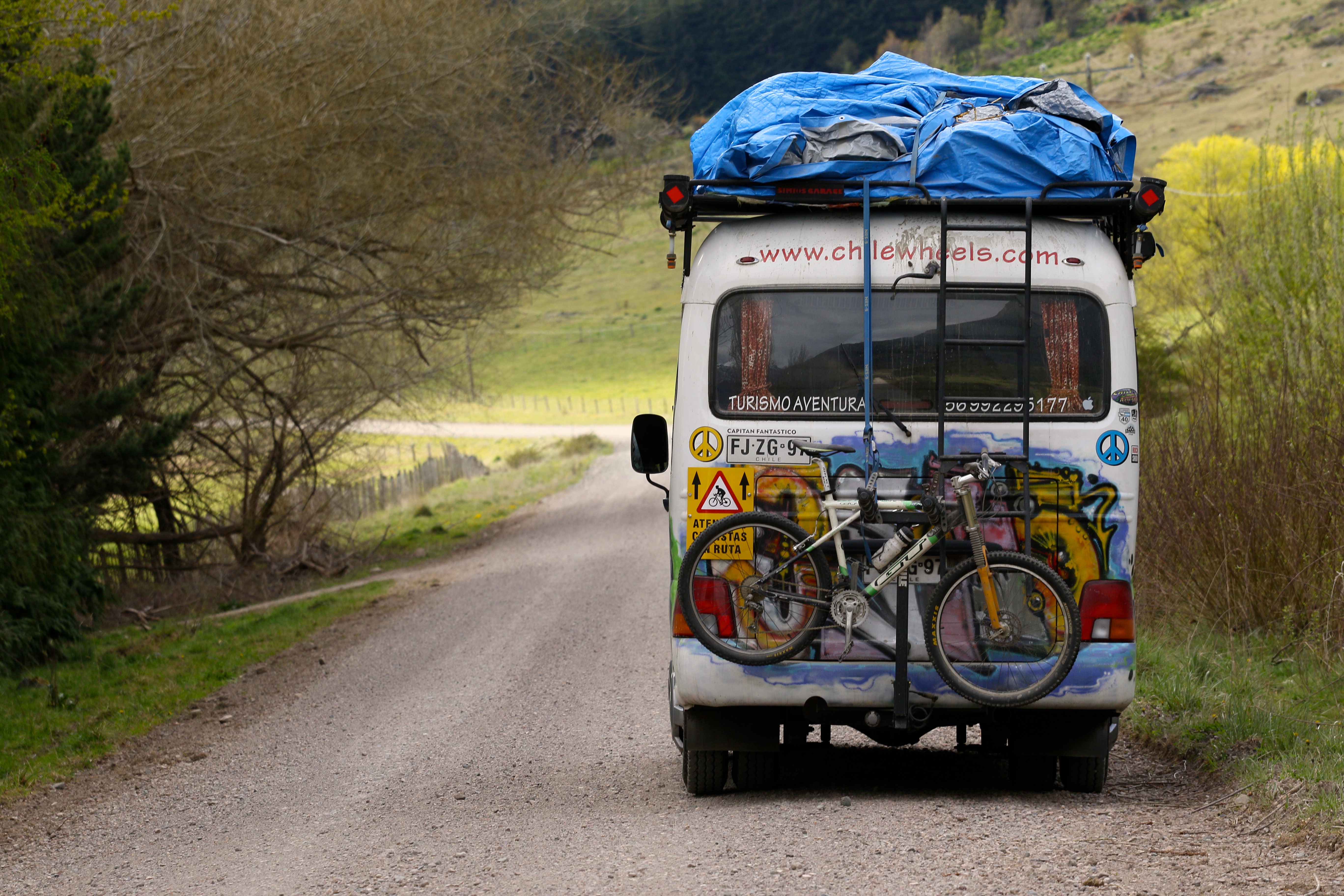 Camping con el bus