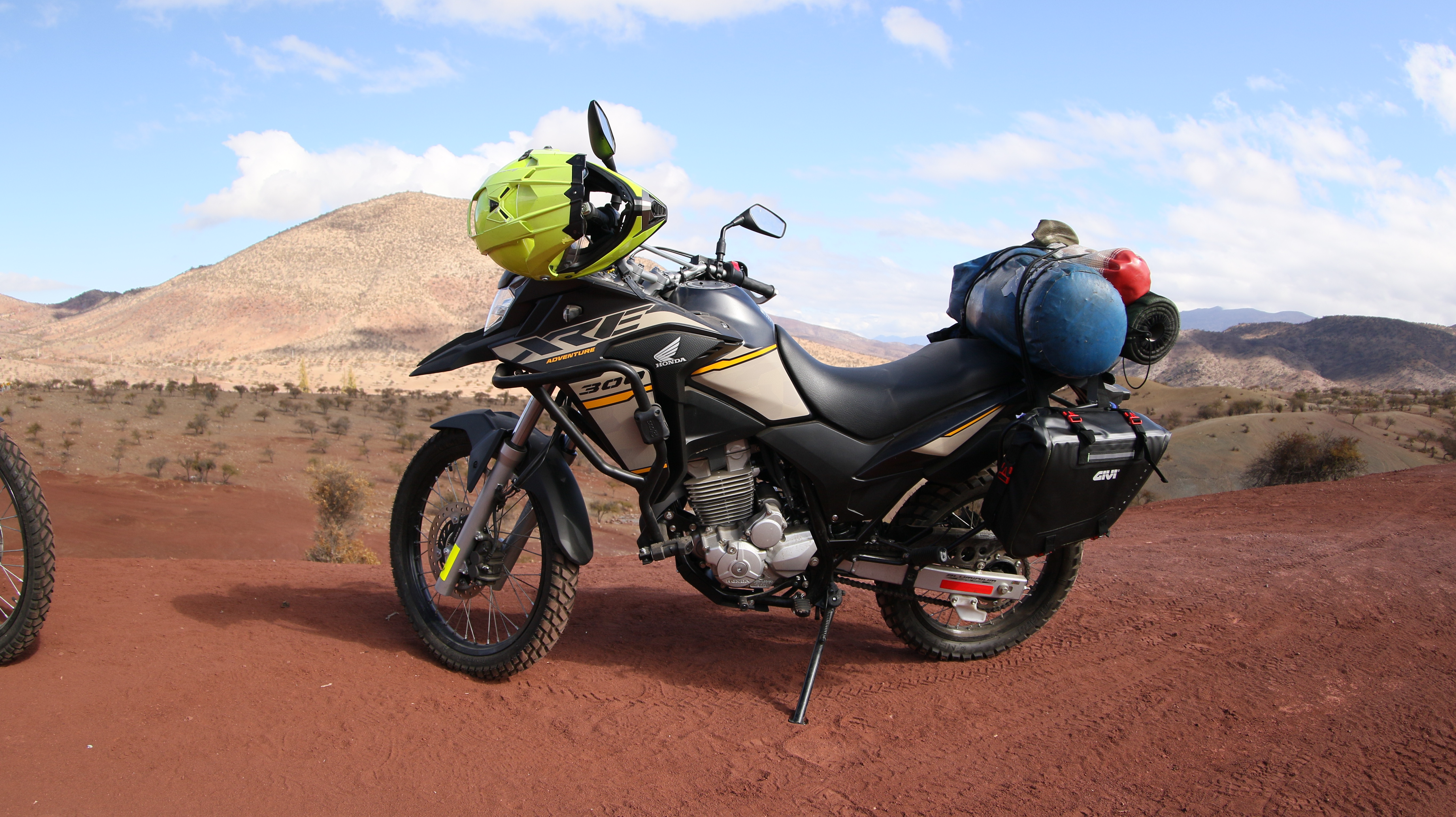 Moto en montaña